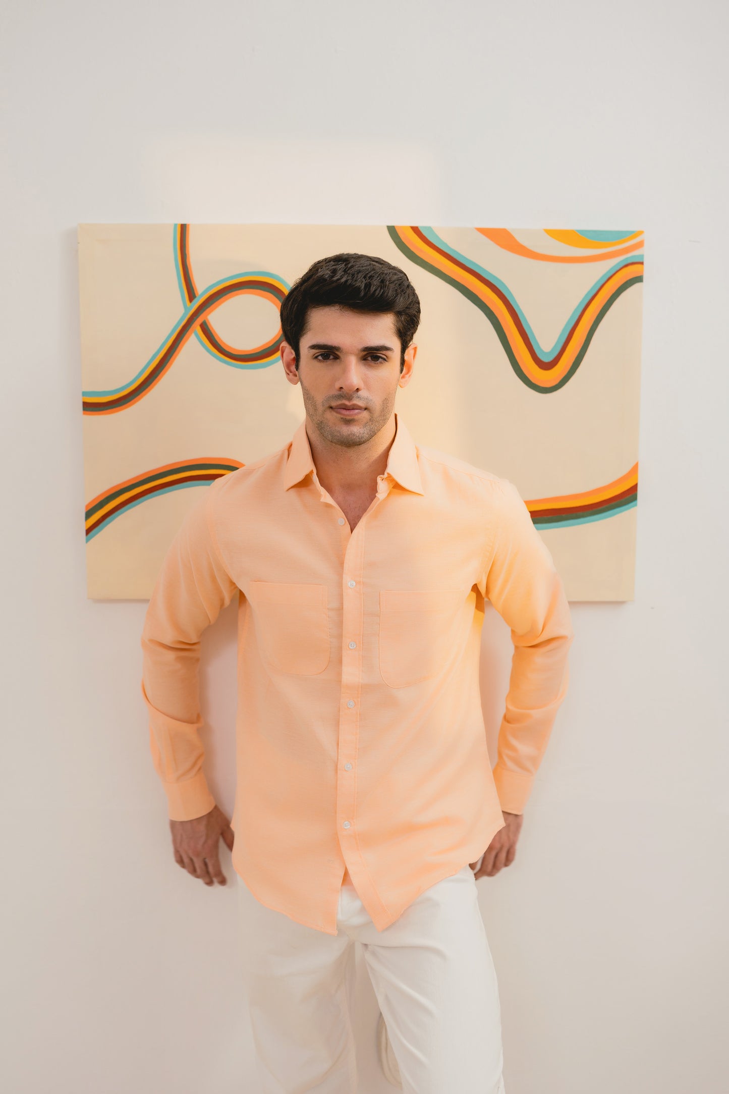 Peach Shirt