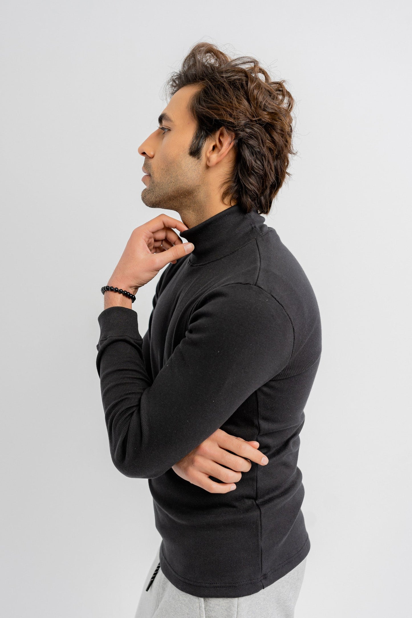 Black Turtle Neck Sweater