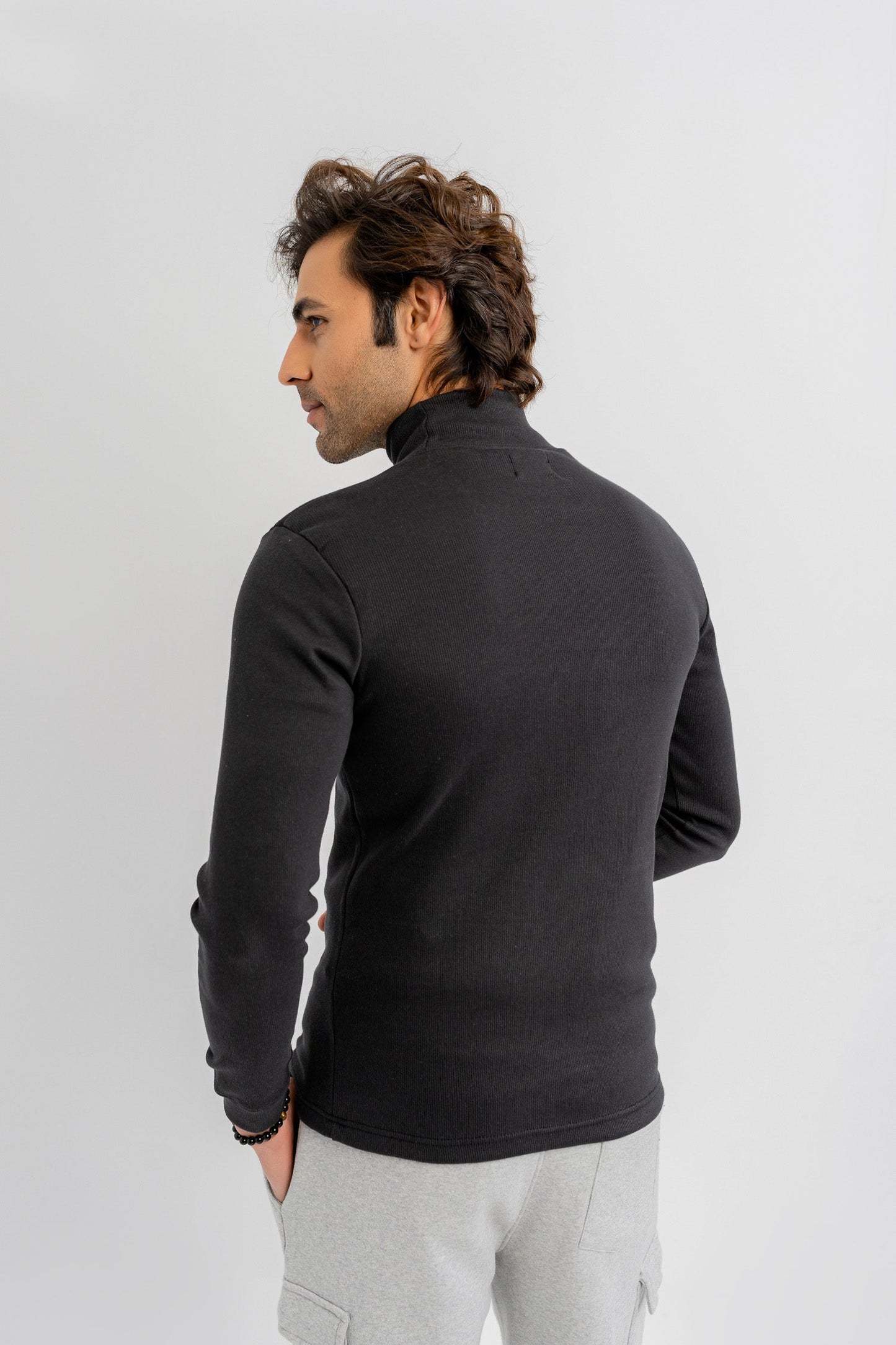 Black Turtle Neck Sweater