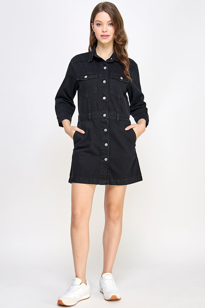 Kayla Denim Dress