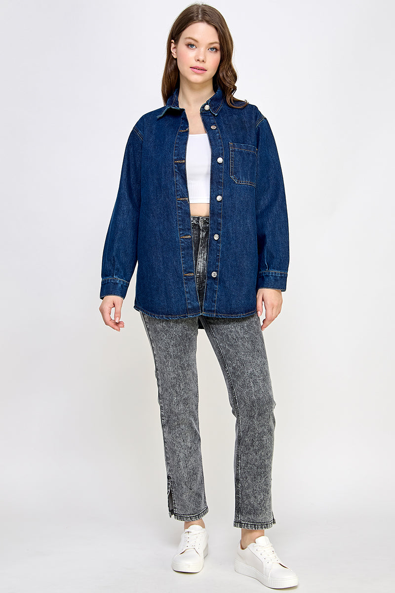 Indigo Denim Shirt