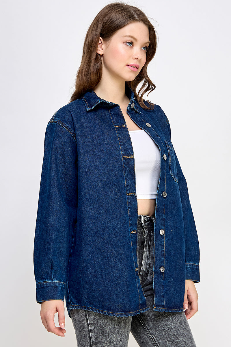 Indigo Denim Shirt