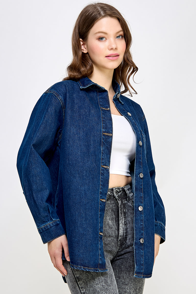 Indigo Denim Shirt