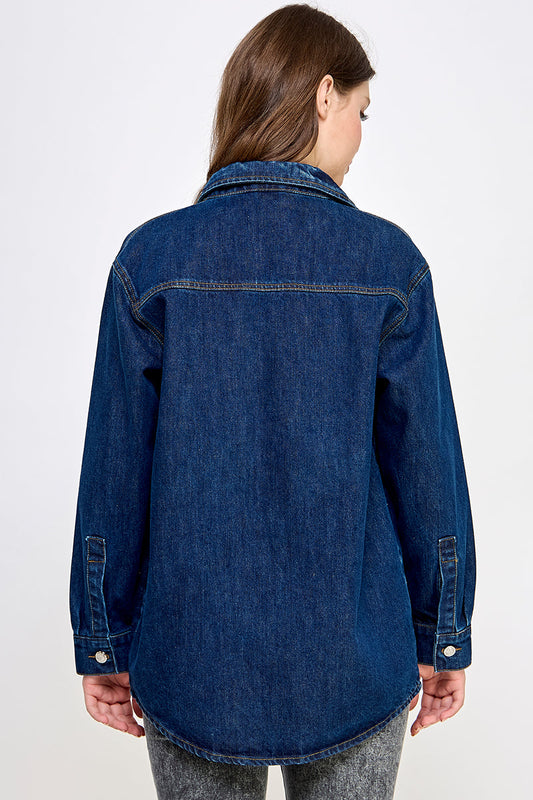 Indigo Denim Shirt