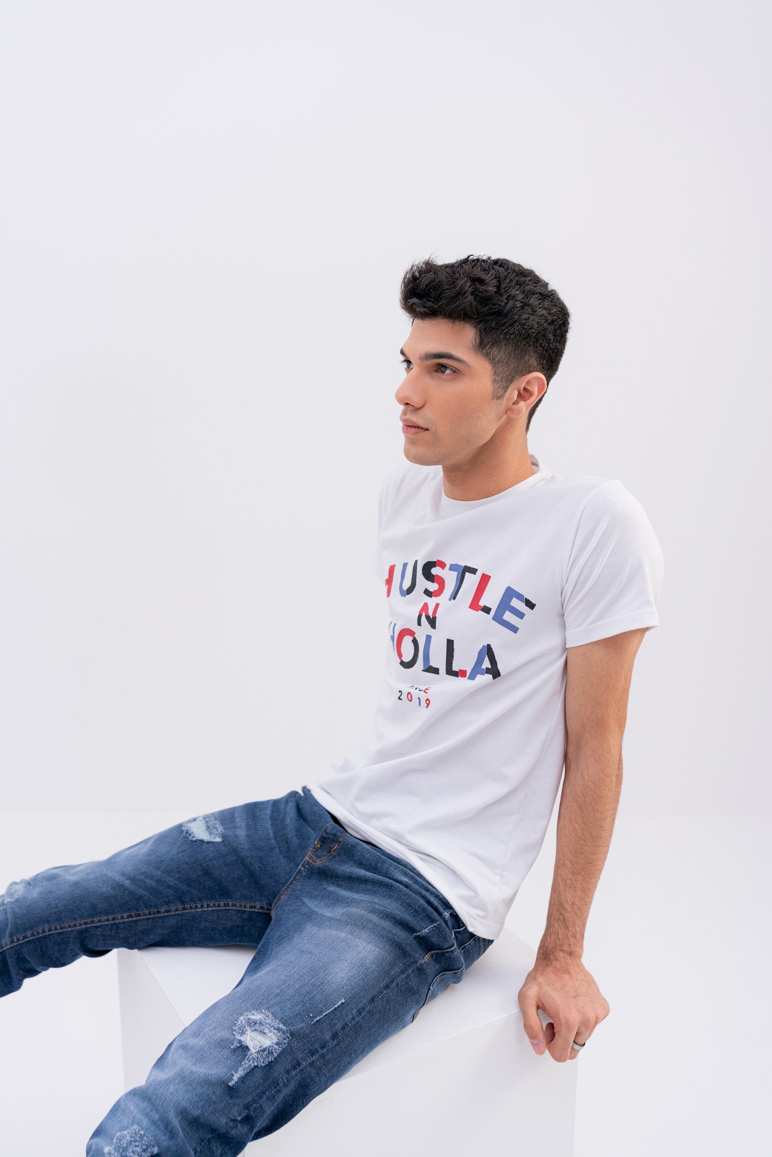 White Regular Fit T-shirt