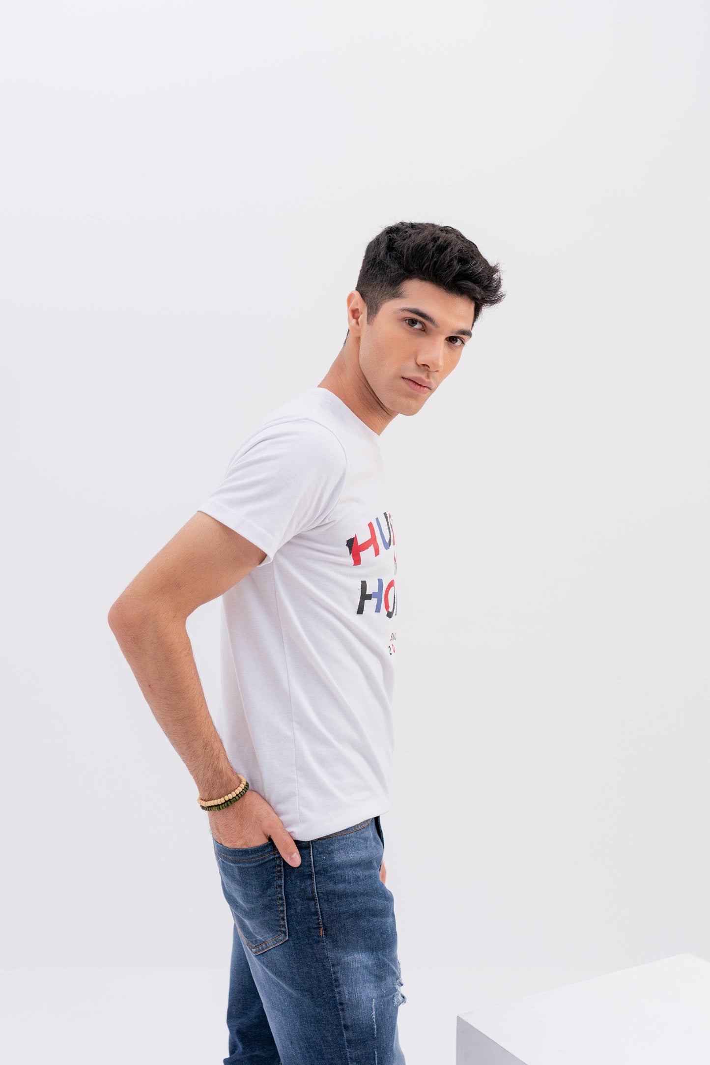 White Regular Fit T-shirt