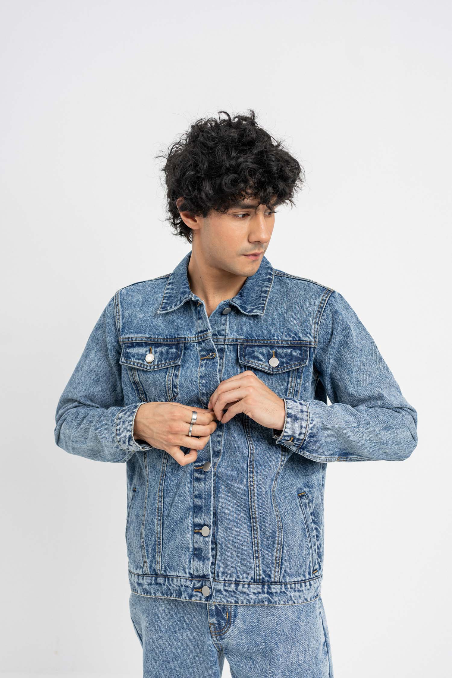 Raw Blue Denim Jacket