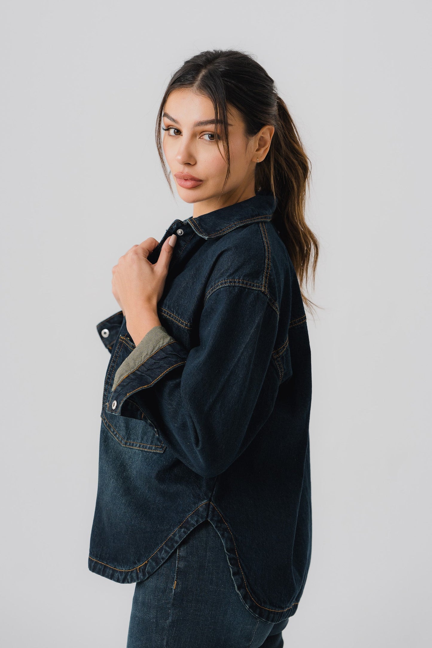 Vintage Wash Denim Shirt