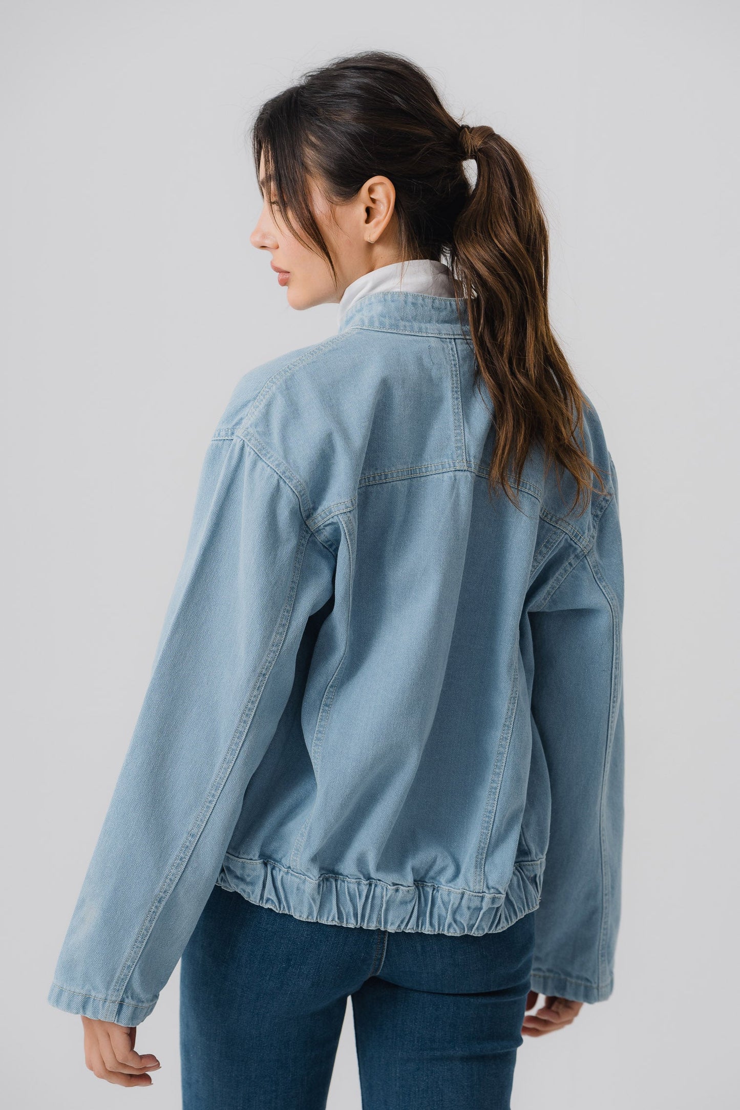 Original Denim Zipper Jacket