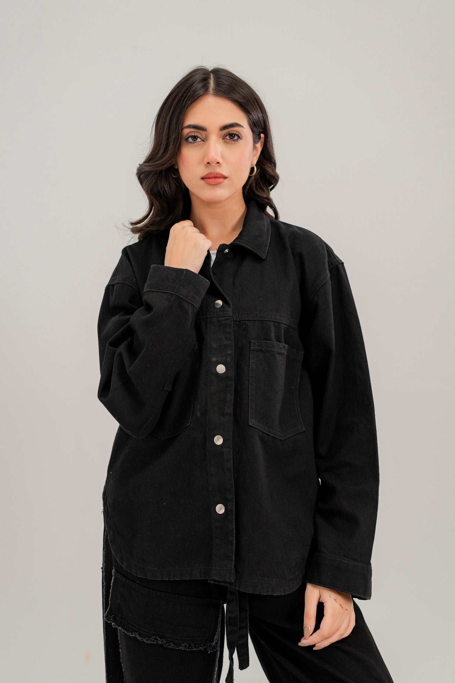 Plain Black Shirt